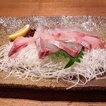かつらぎ浜料理店 - カンパチの刺身