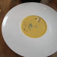 LE PORTIER Par Aux Delices de dodine Toranomon - 冷製かぼちゃのポタージュ