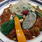 アプランティ - トマトのキーマカレー780円、ライス大（300g）