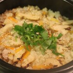 Gochikiki - 秋は松茸ご飯を土鍋で♪
