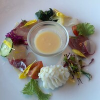 イタリア料理 リストランテ フィッシュボーン - シェフ特製前菜の盛り合わせ