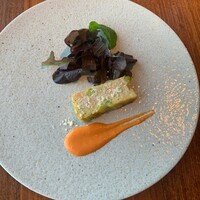 イタリア料理 リストランテ フィッシュボーン - 海老と枝豆のスフォルマート