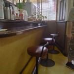 赤ちょうちん - カウンター