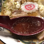 手打麺 笑くぼ - スープ