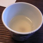 雙柿庵 - 蕎麦湯に昆布