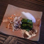 雙柿庵 - 自家製の美味しい香の物