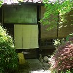 雙柿庵 - 建物の入り口