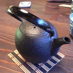 雙柿庵 - 蕎麦湯は鉄茶瓶に