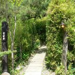 雙柿庵 - 周りに同化して解りにくいよー入り口