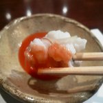 萌えぎ - 梅肉をつけて