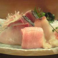 舎利膳 - 刺身盛り合わせ