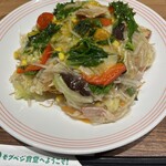 リンガーハット - 彩り野菜の皿うどん