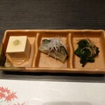 元麻布 牛牛 離宮 - ごま豆腐が絶品！