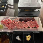 烹祥庵 - 焼肉　黒毛和牛A5サーロインステーキ