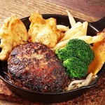 ハンバーグ専門店Hassaku - 近江牛(澤井姫和牛)使用の黄金比率ハンバーグ(からあげ2個)