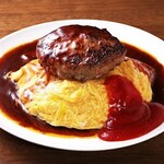 [Limited Quantity] Full of volume! Omelette steak with melted egg (150g)