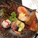 強羅 花壇 - 伊勢海老　プリップリで美味しかった！