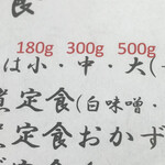 Iruku Shokudou - ごはんの量　choice わたしは180g （長く食生活を楽しむ為に）byまみこまみこ