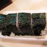 あかね寿司 - はみ出ています。