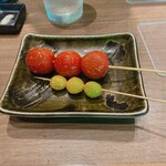 串むすび・吉 - 銀杏一個食べてしまった。