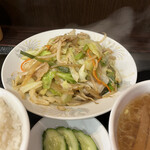 中国飯店東龍 - 野菜炒め
