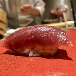 博多 鮨 まつもと - マグロづけ  酸味とほんのり甘味して旨かった。