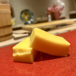 博多 鮨 まつもと - 玉は甘くて美味しい。