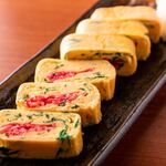 Hakata green onion and pickled ginger tamagoyaki