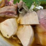 らーめん かねかつ - 鶏胸肉