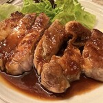 おこげ - 豚ロースの生姜焼き