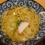 ゆめあん食堂 - あご出汁うどん。