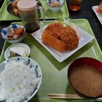 たつみ - ミックスフライ定食