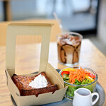 むうや - あんフレンチセット@税込950円│セット カフェモカ@税込250円