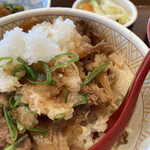 すき家 - おろしポン酢でさっぱりと