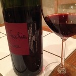 バールアリメンターリ ダニエラ - 川崎さん秘蔵のワインを飲んじゃった、ボトルには「トオル」と個人所有のサインが！(笑）