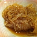 ごはんカフェ きなこ - 漬物の代わりのすき焼き風の○○