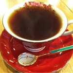 ごはんカフェ きなこ - 器がキレイ♫食後のこだわりのブレンドコーヒーはなんと120円！＼(◎o◎)／！