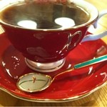 ごはんカフェ きなこ - 器がキレイ♫食後のこだわりのブレンドコーヒーはなんと120円！＼(◎o◎)／！