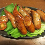 達磨 - ４種のソーセージ盛り合わせ