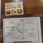 クラクションコーヒーロースターズ - メニュー１