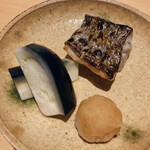 鮨 さいとう - 太刀魚と水ナス