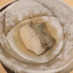 鮨 さいとう - 蒸しアワビ