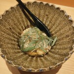 鮨 さいとう - ジュンサイとカニの酢の物