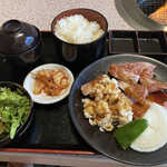 肉処 和 - 自分、スタミナ定食／990円