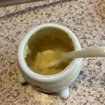 肉処 和 - ニンニク、もらえた！冷蔵庫でキンキンに（笑）