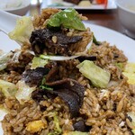 穂の華 - 特製黒チャーハン(アップ)