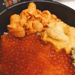 Kitamaeya Yuusen - ウニ・イクラ丼