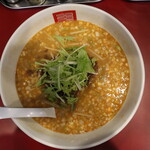 京橋ササラ - 金胡麻担担麺(800円、真上から)