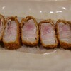 金の豚 おか田 - 脂満喫バラトロかつ　噛み切れない程強い肉質