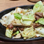 Teppanykiniku gyouza dadanoya - 鉄板豚焼肉（並）